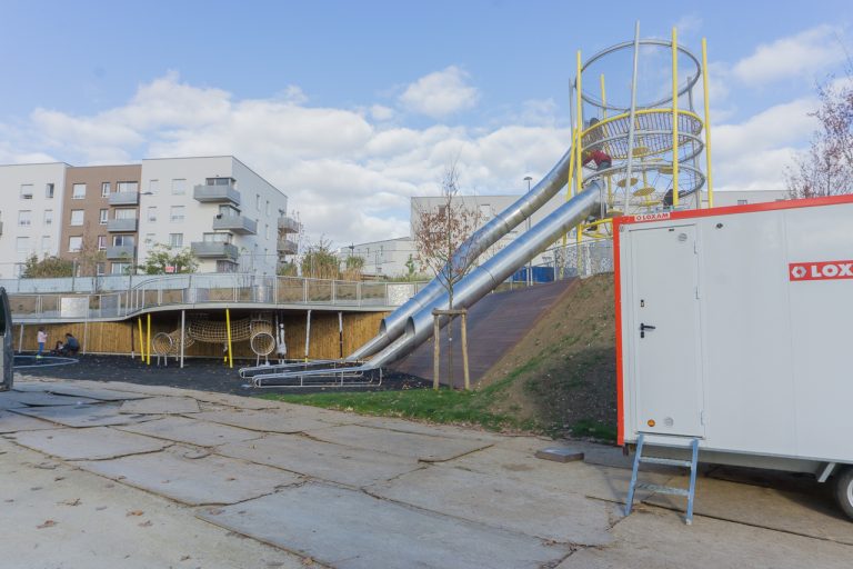 Un an de retard pour l’aire de jeux « emblématique »