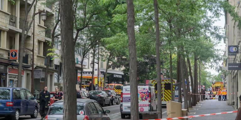 Incendie rue Cadotte : intervention difficile pour les pompiers