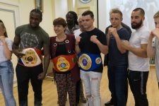 La commune fête ses cinq champions de boxe