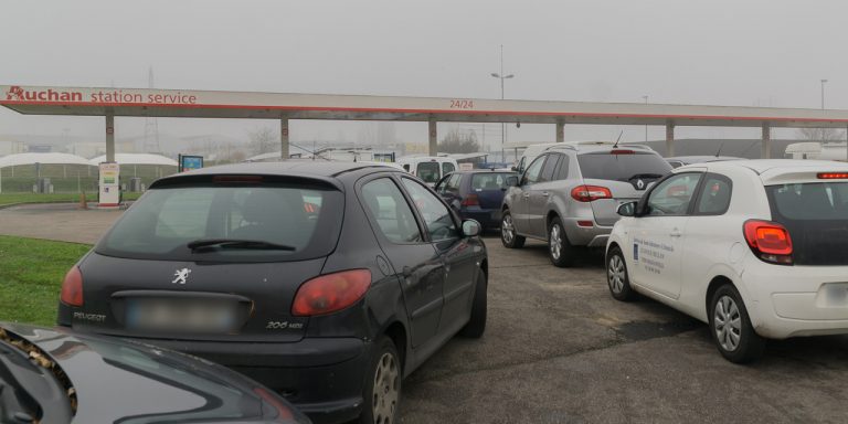 Panique à la pompe à essence