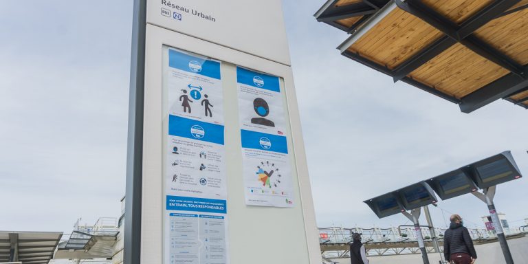 Déconfinement : « 60 % » du trafic sur la ligne J