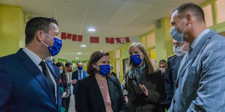 Les Chas vantées à la ministre des sports