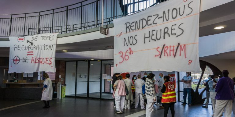 Les soignants réclament leurs heures de repos