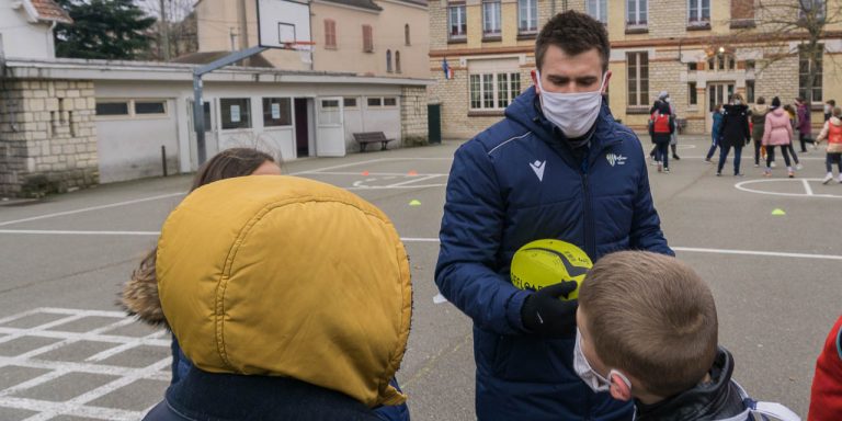 Le rugby mis en lumière à l’école Hélène Boucher