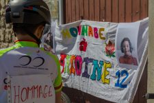 Près de 500 cyclistes rendent hommage à Antoine