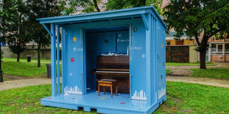 Un piano itinérant en libre accès pour « découvrir » l’instrument