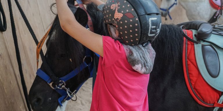 Des jeunes Chantelouvais initiés à l’équitation