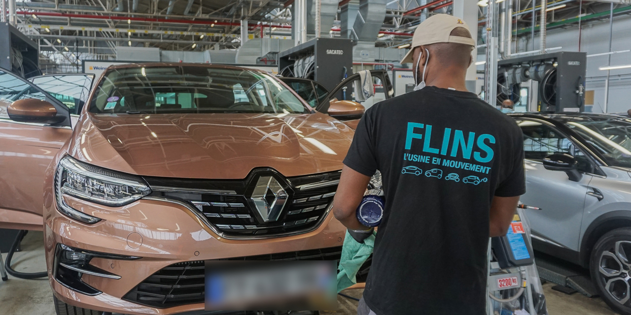 Malgré l’inquiétude des syndicats, Renault-Flins poursuit sa transformation