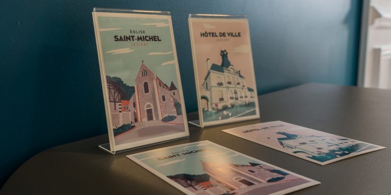 Des affiches et cartes postales pour « valoriser le patrimoine »