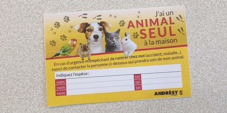 Une carte pour les propriétaires d’animaux