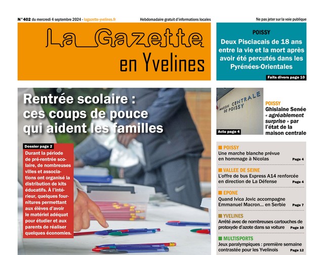 Edition du mercredi 4 septembre 2024