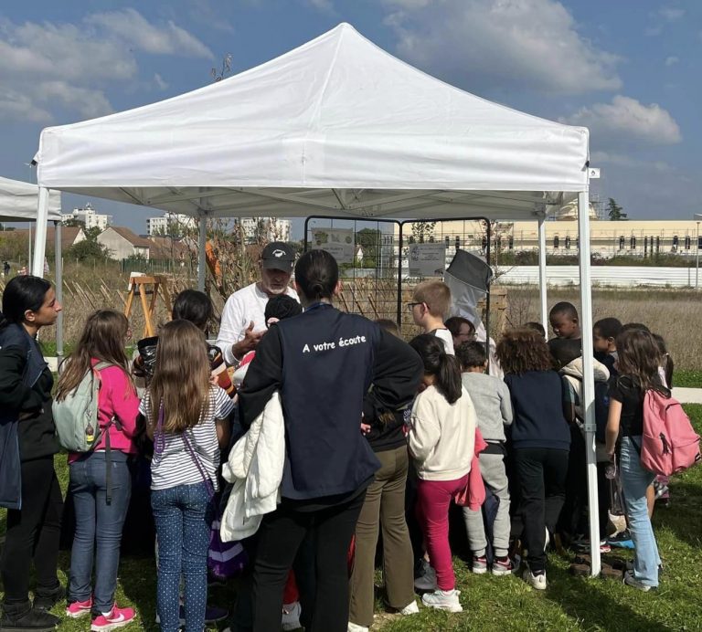 Avec le Village développement durable, la nature s’est fait une place au parc Nelson Mandela