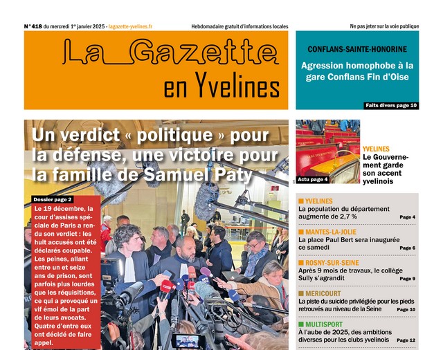 Edition du mercredi 1er janvier 2025