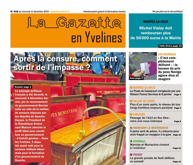 Edition du mercredi 11 décembre 2024