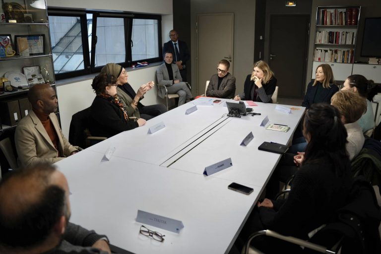 Yaël Braun-Pivet à la rencontre des élus du territoire