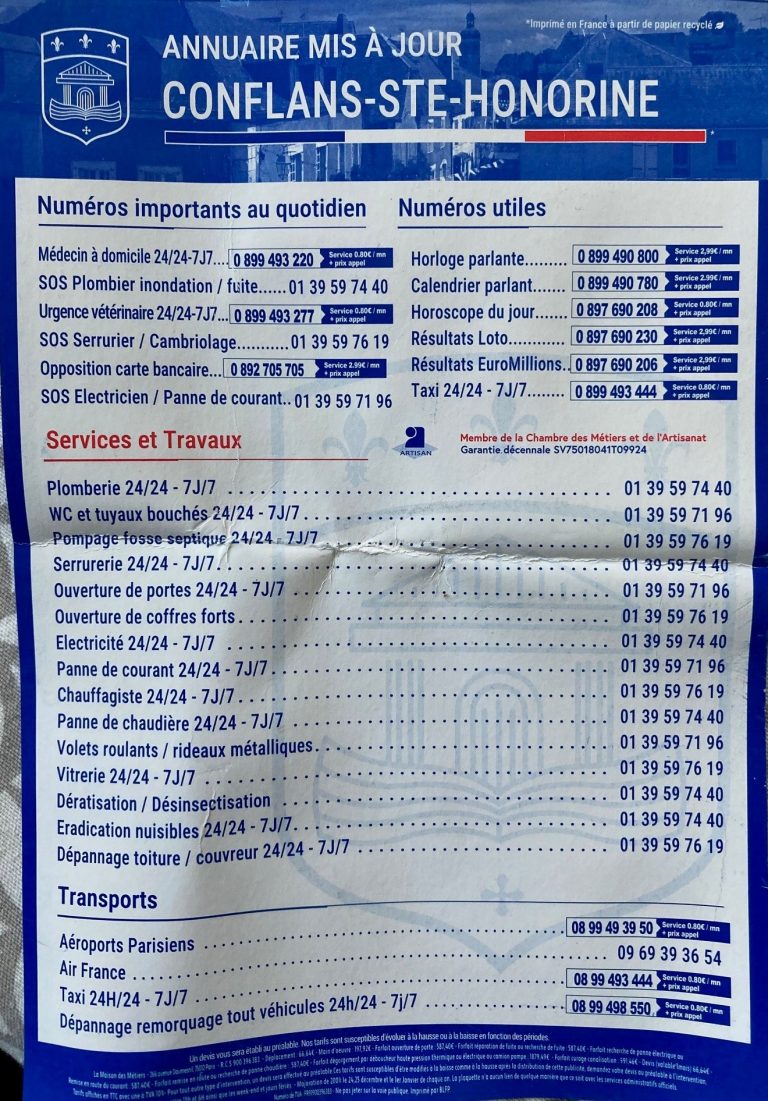 Prospectus frauduleux : la Ville alerte les habitants