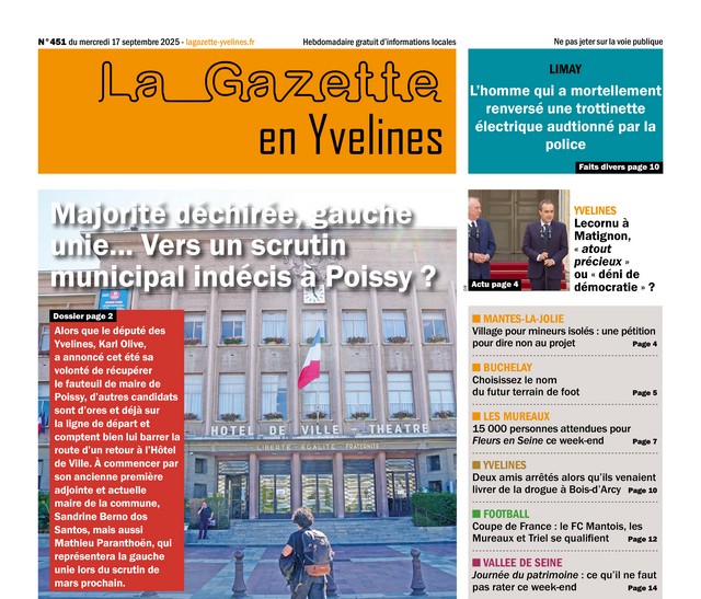 Edition du mercredi 17 septembre 2025