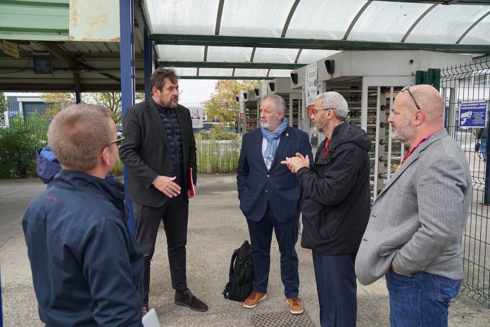 1280- Poissy - Visite Député européen Stellantis
