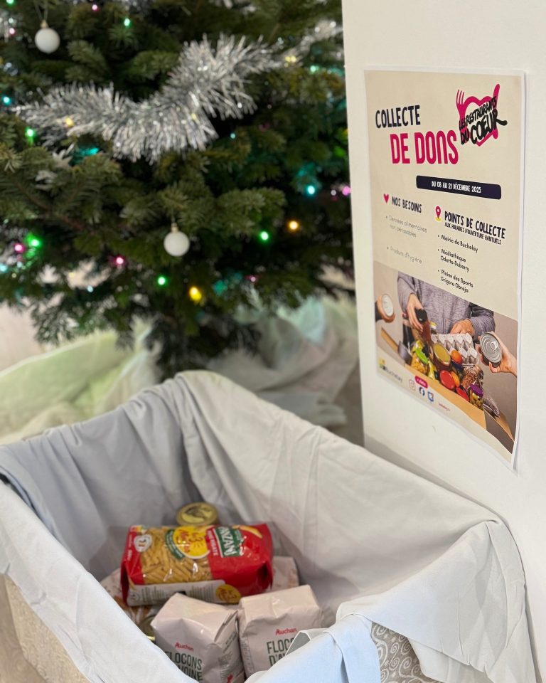 Une collecte de dons pour les Restos du coeur