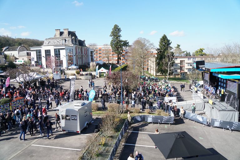 Le Paris-Nice a fait vibrer la commune