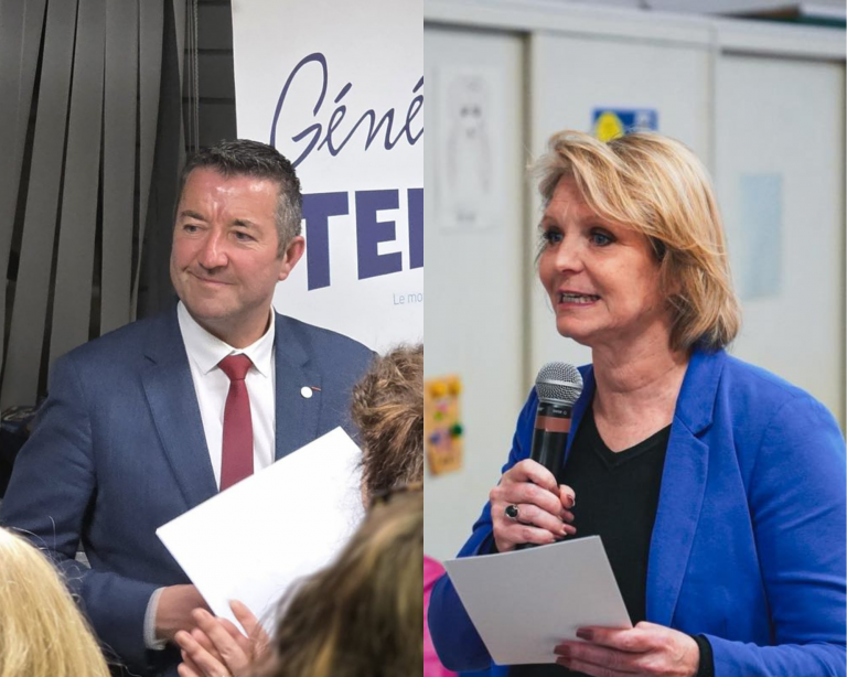 Municipales 2026 : Un duel Karl Olive-Sandrine Berno dos Santos au second tour à Poissy