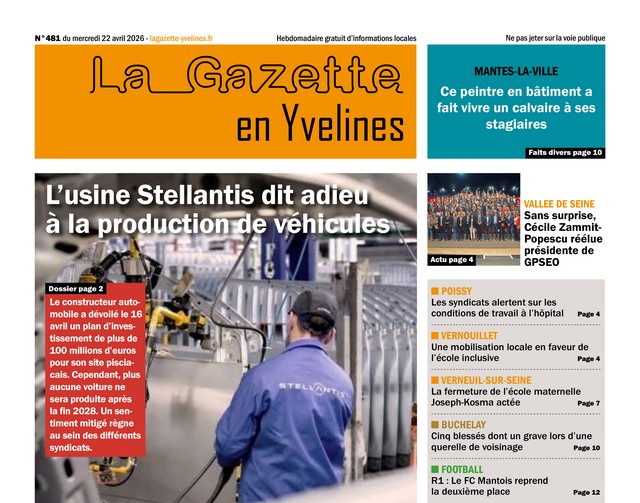 Edition du mercredi 22 avril 2026