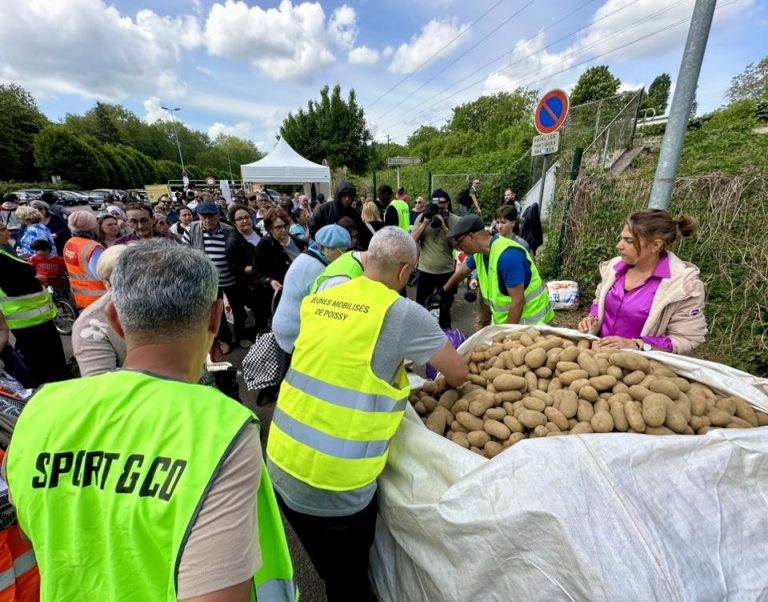 20 tonnes de pomme de terre distribuées gratuitement