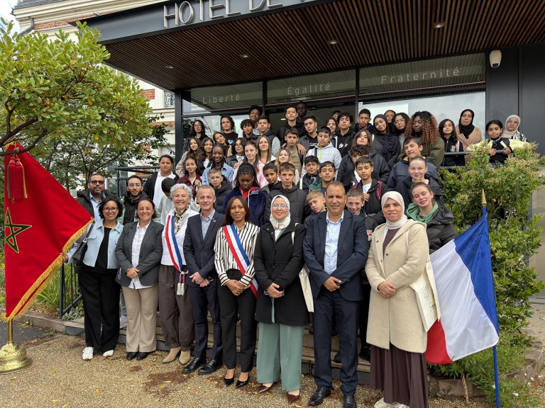 Échange culturel entre des élèves du collège Jean-Zay et marocains