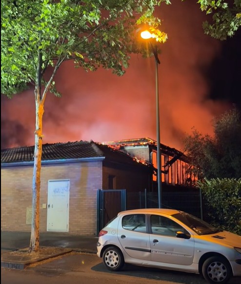 L’école Guy-de-Maupassant touchée par un incendie